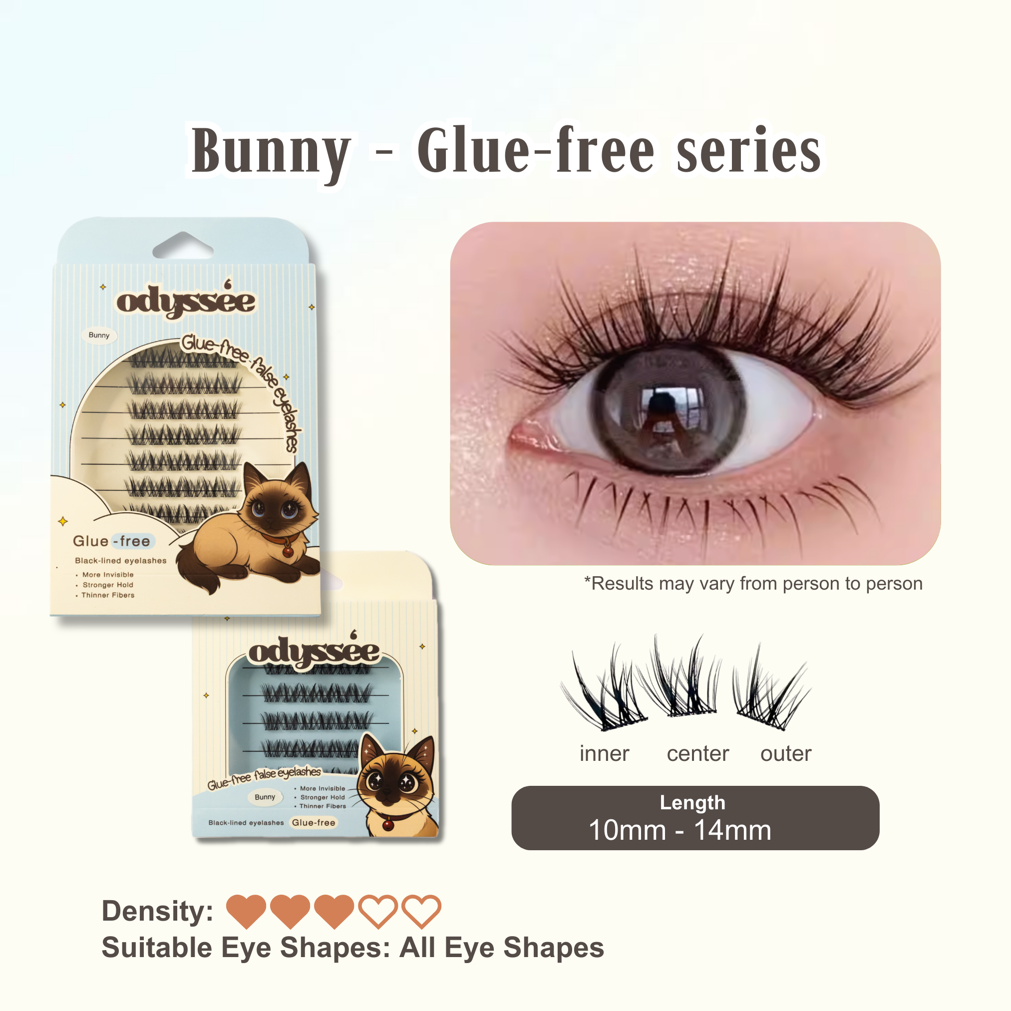 Odyssee Eyelashes - Small box | Bundle