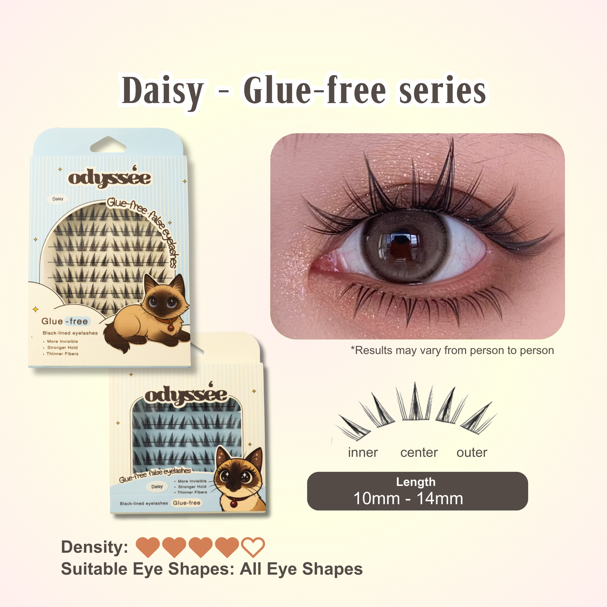 Odyssee Eyelashes - Small box | Bundle
