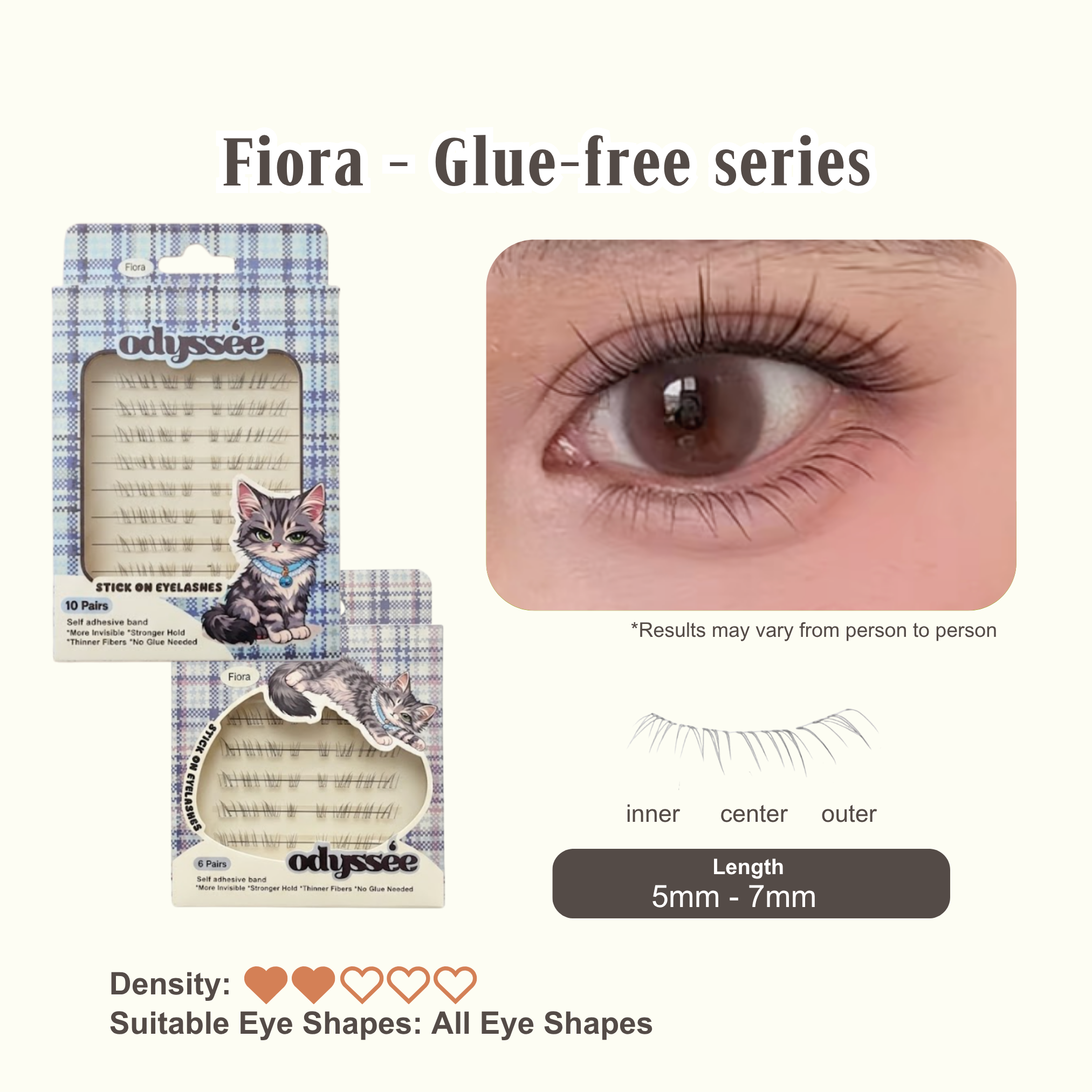 Odyssee Eyelashes - Small box | Bundle