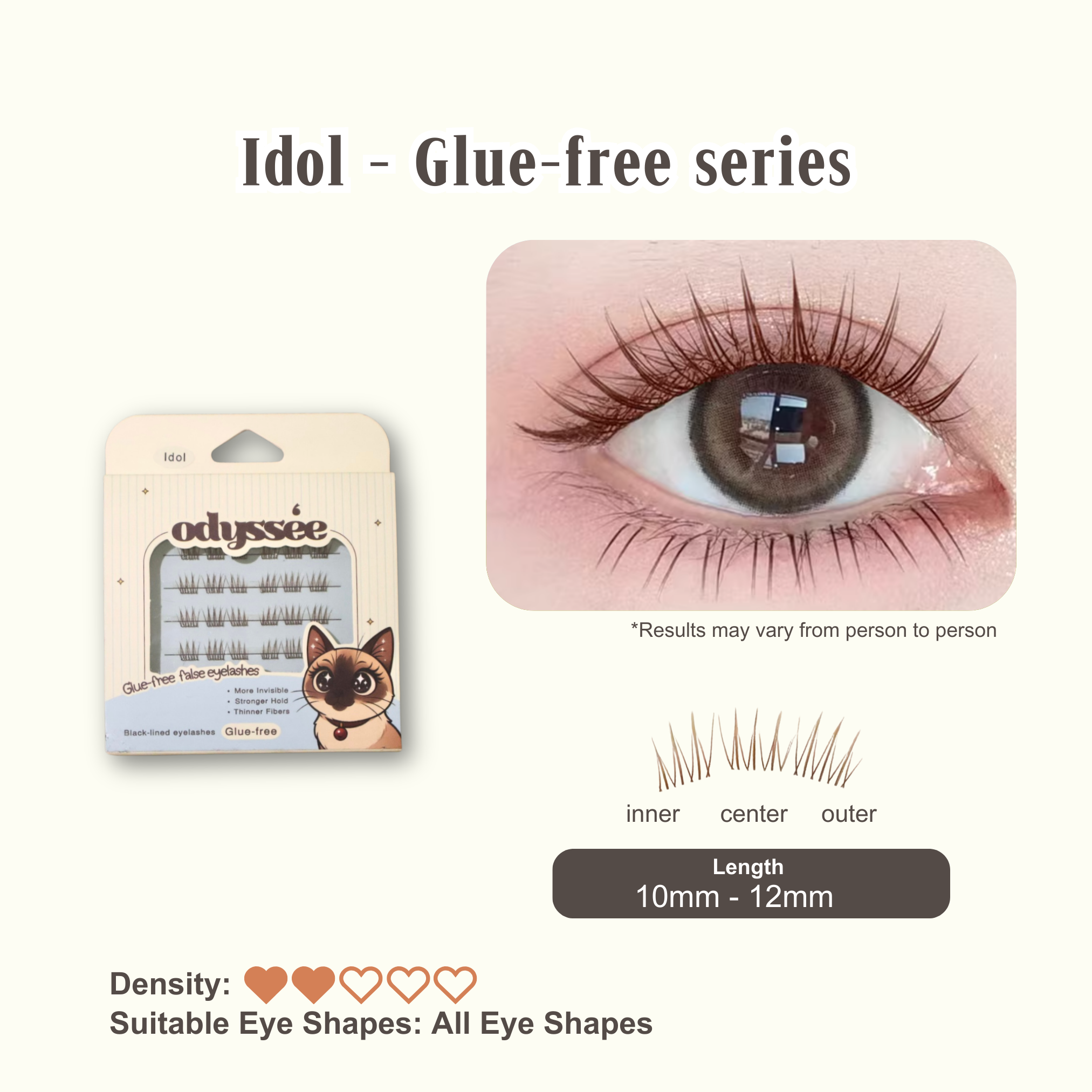 Odyssee Eyelashes - Small box | Bundle