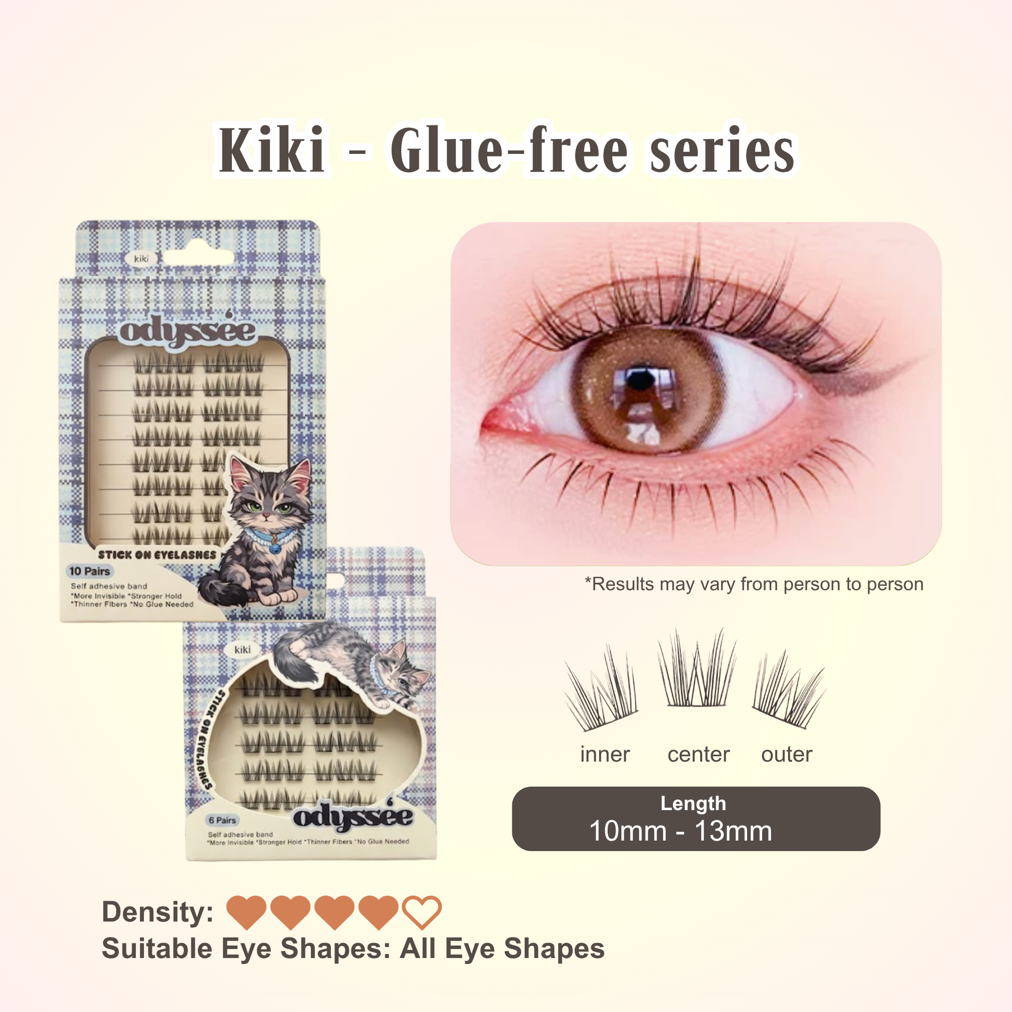 Odyssee Eyelashes - Small box | Bundle