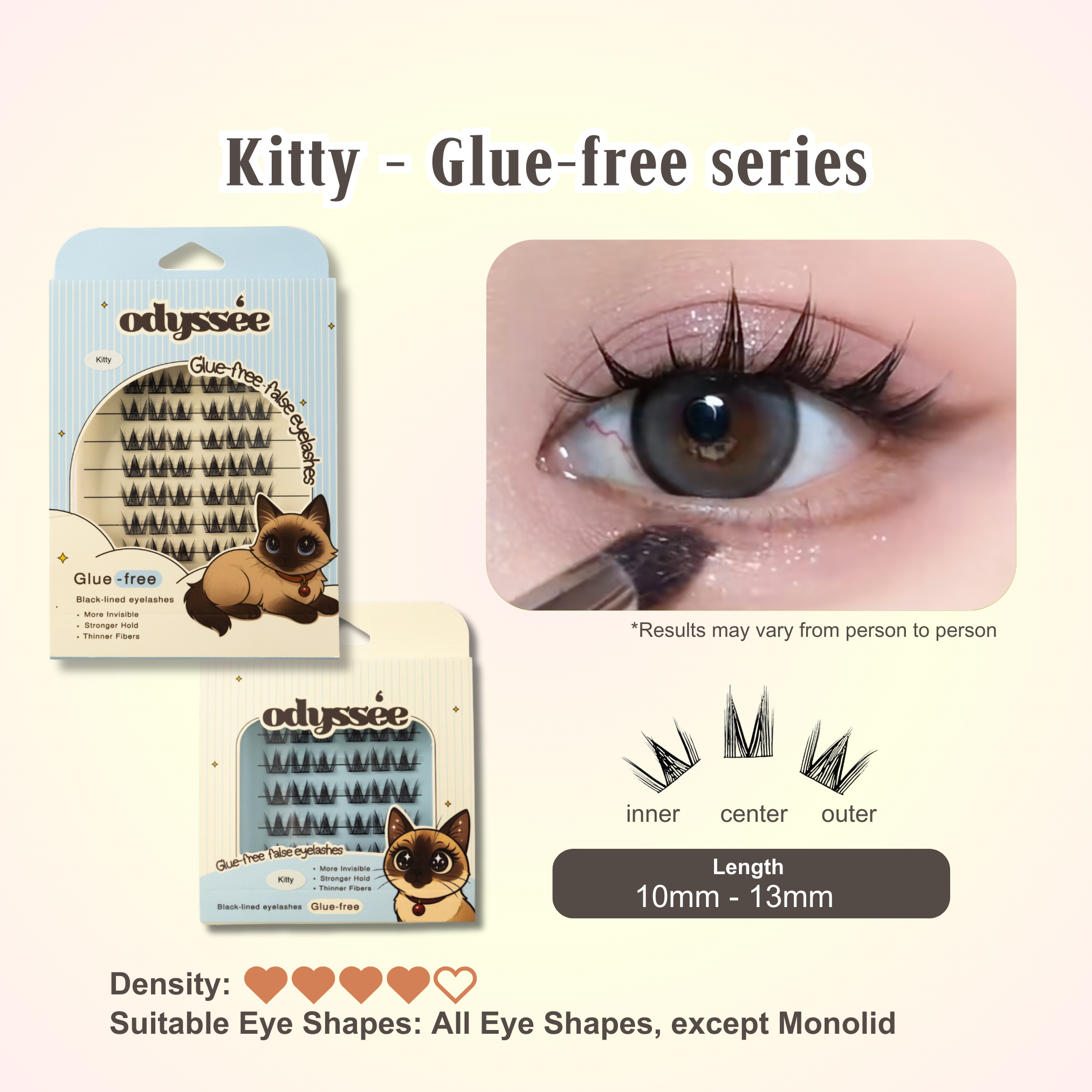 Odyssee Eyelashes - Small box | Bundle