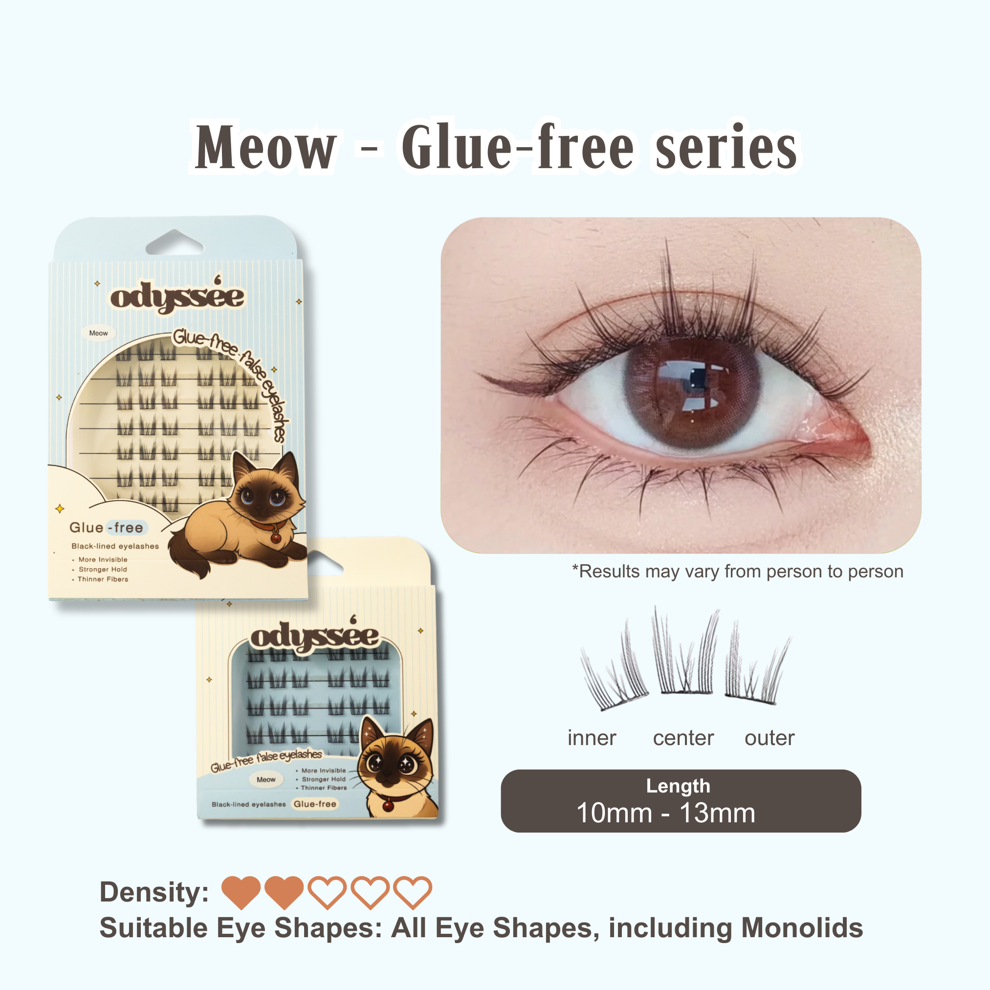 Odyssee Eyelashes - Small box | Bundle