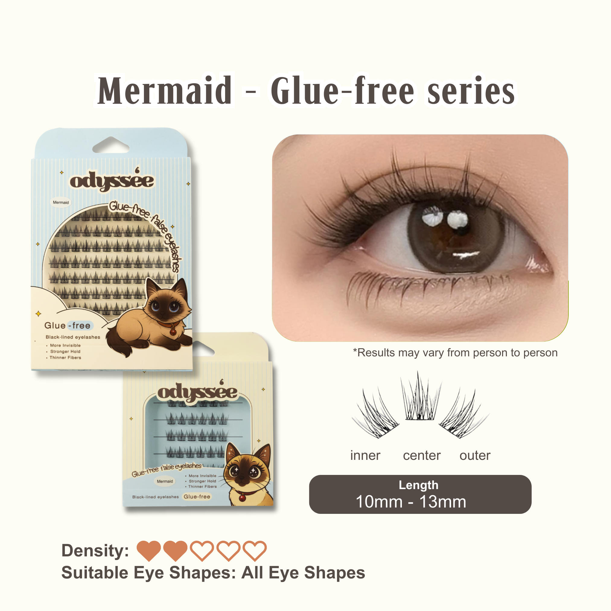 Odyssee Eyelashes - Small box | Bundle