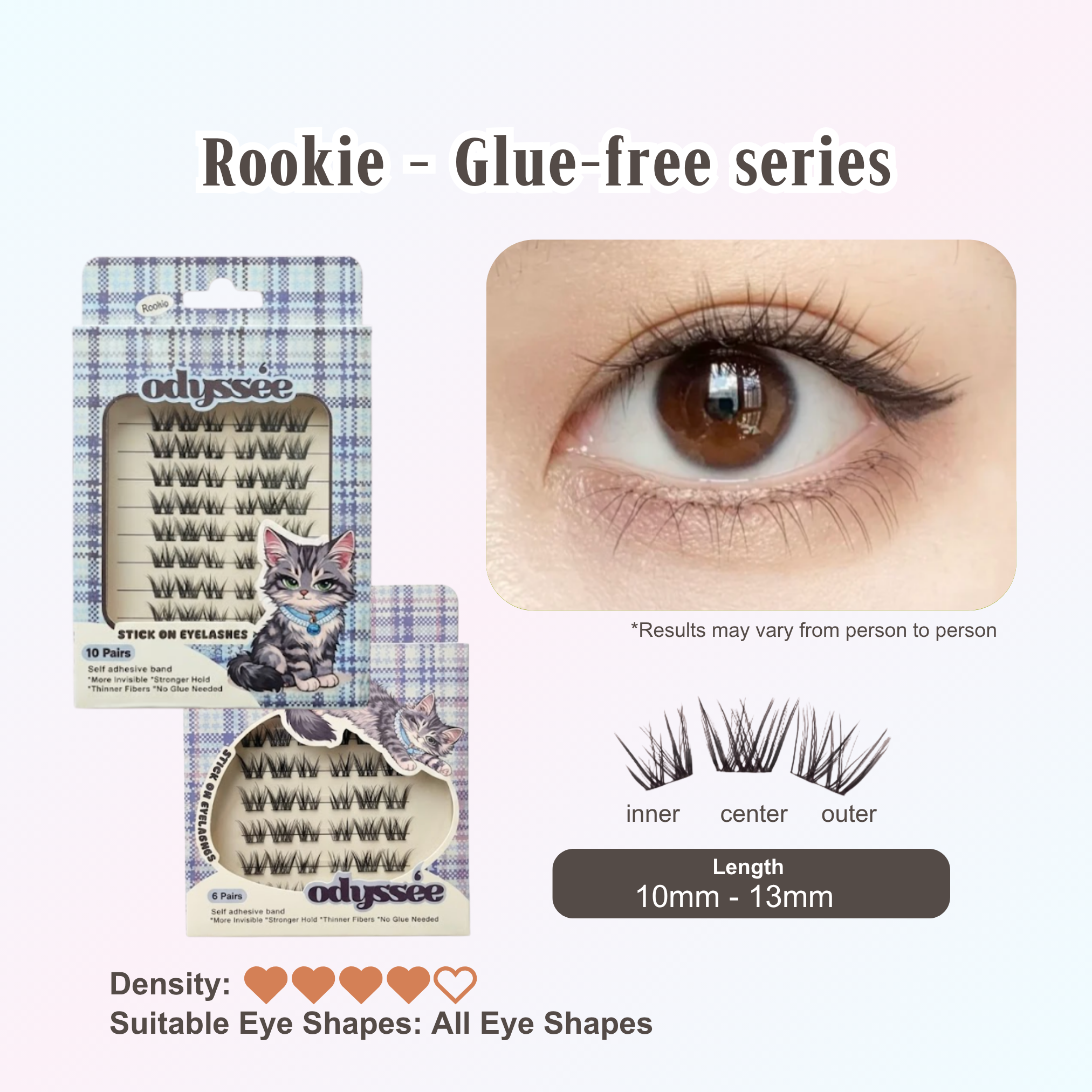 Odyssee Eyelashes - Small box | Bundle