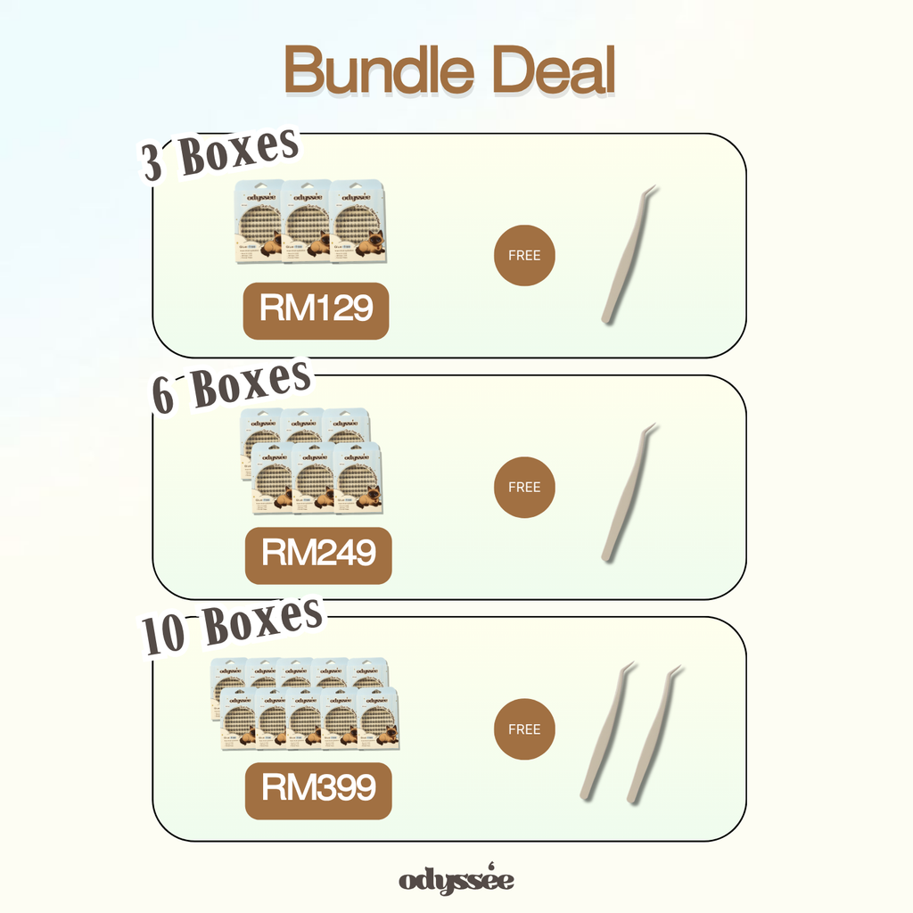 Odyssee Eyelashes - Big box | Bundle