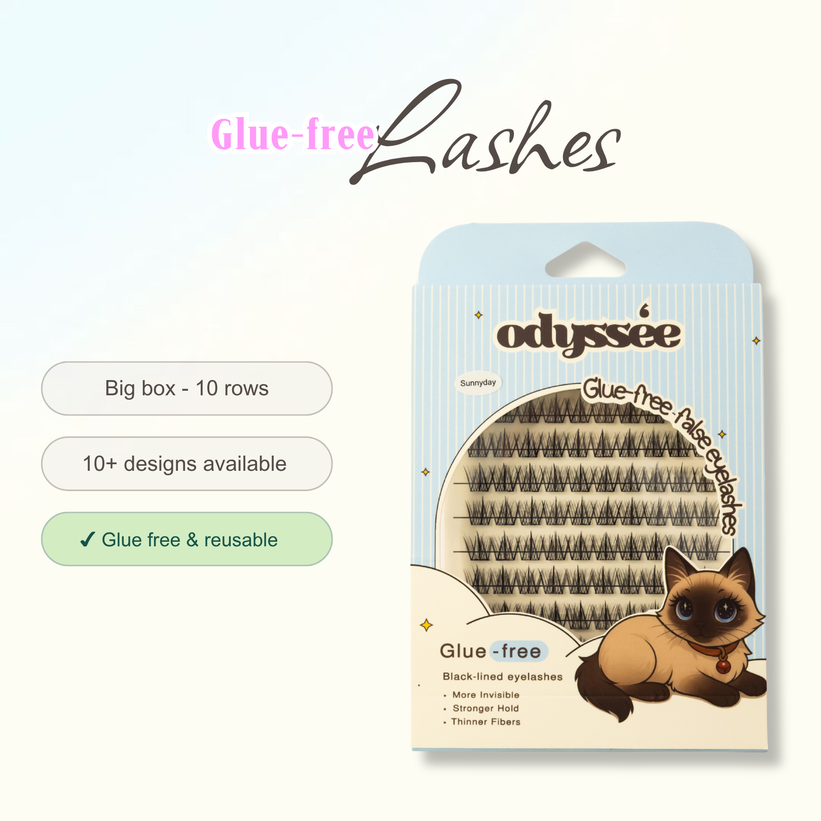 Odyssee Eyelashes - Big box | Bundle