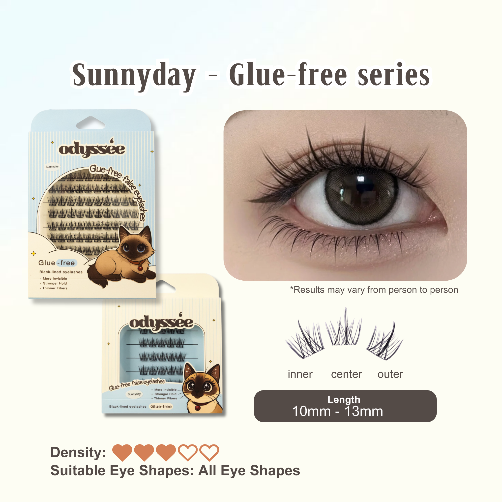 Odyssee Eyelashes - Small box | Bundle