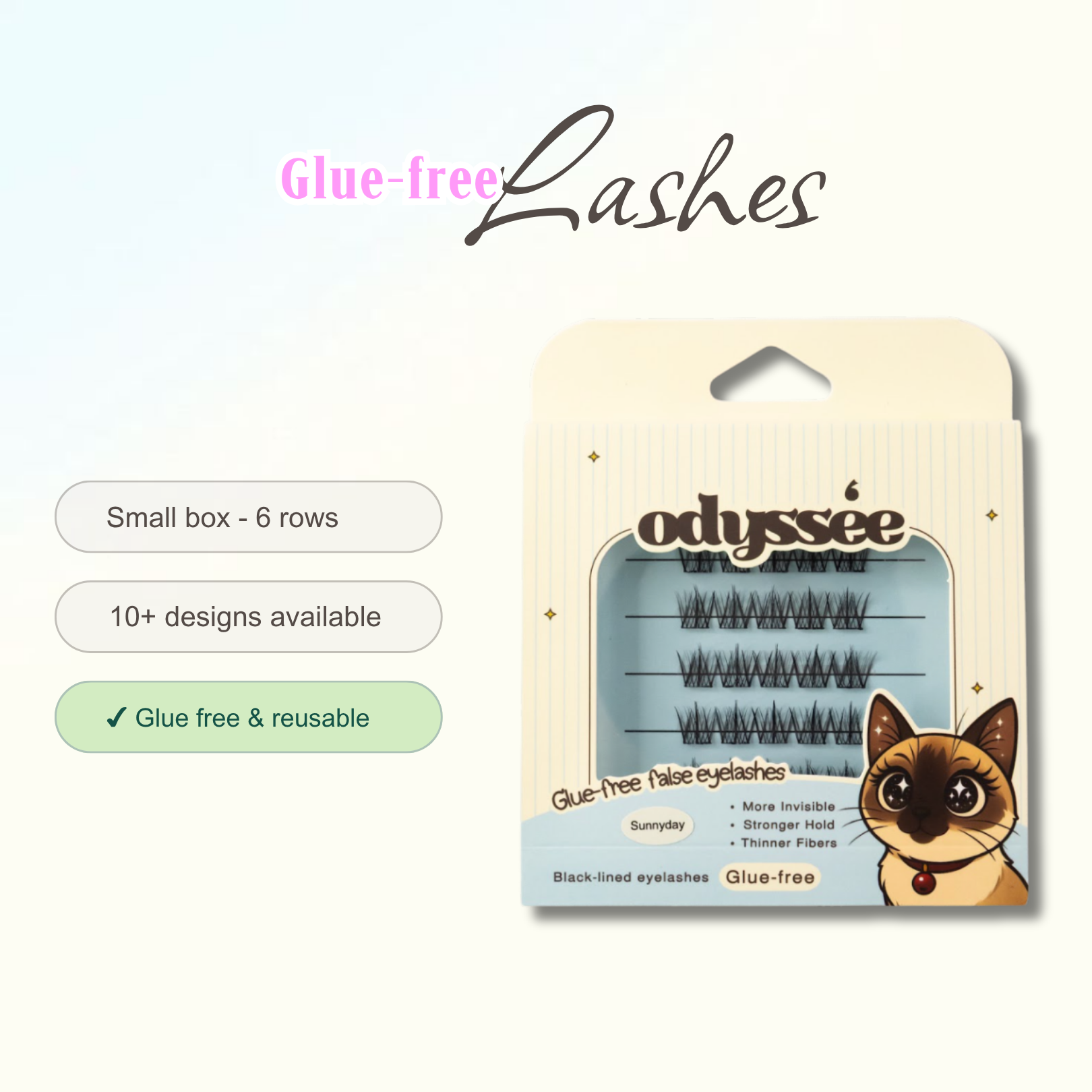 Odyssee Eyelashes - Small box | Bundle