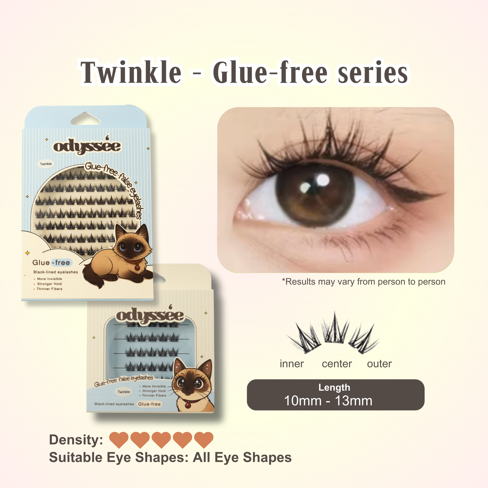 Odyssee Eyelashes - Small box | Bundle